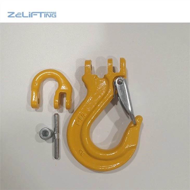 Alloy Steel G80 Sling Hook With Half Link