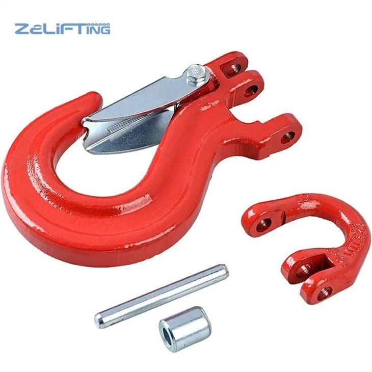 Alloy Steel G80 Sling Hook With Half Link